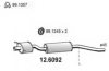 ASSO 12.6092 Middle Silencer